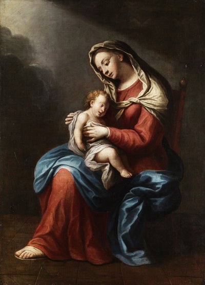 Madonna and Child by Unbekannt Unbekannt